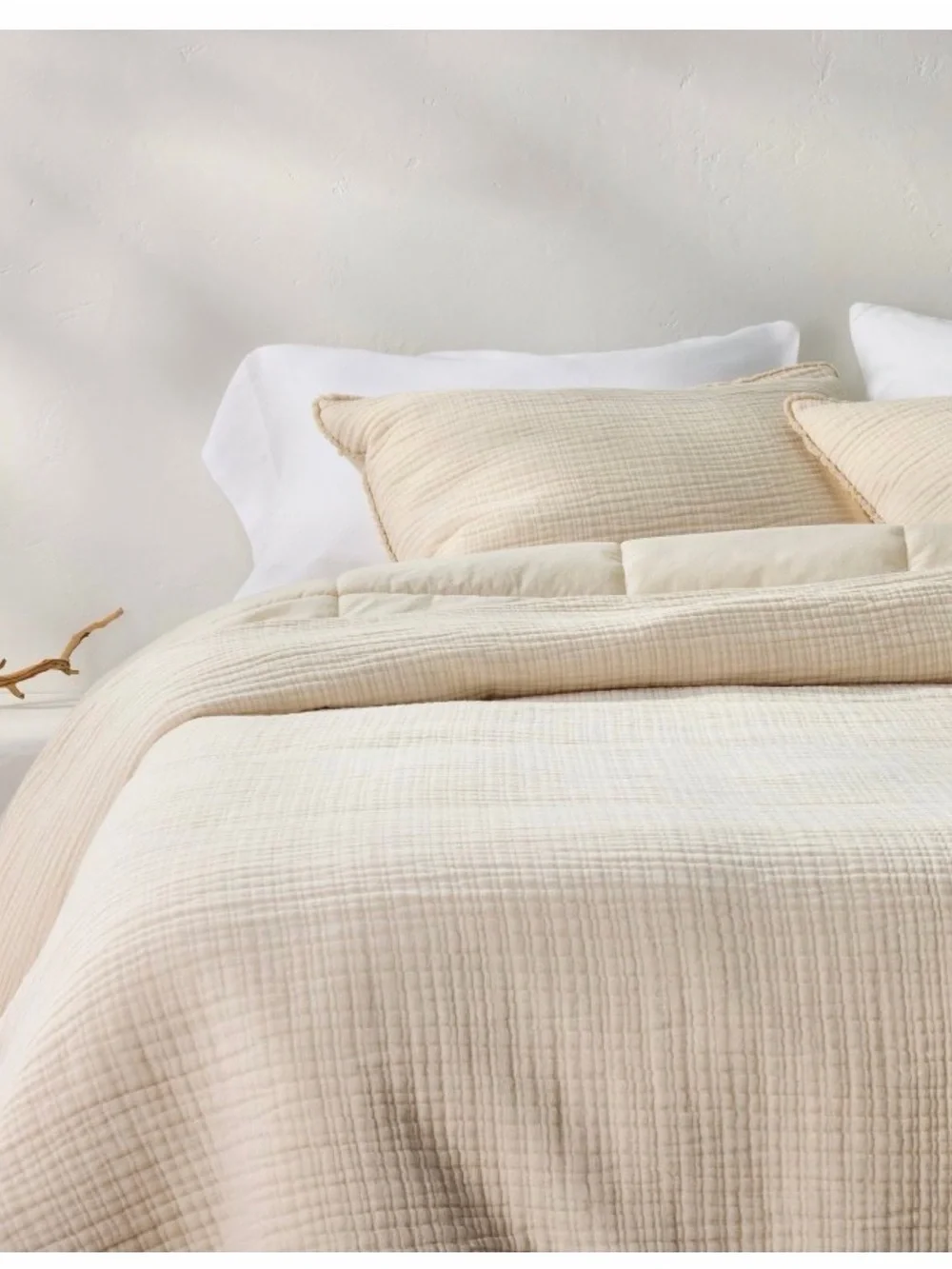 Casaluna textured chambray comforter